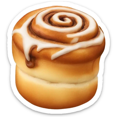 Cinnamon bun￼ sticker