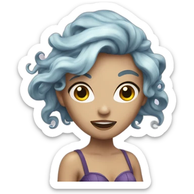 siren (evil mythical creature) sticker