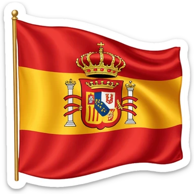 Bandera imperio español sticker
