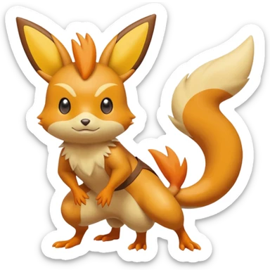 Buizel-Victini-Floatzel-Dedenne-fusion sticker