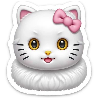 Hello-kitty hello-kitty happy sticker