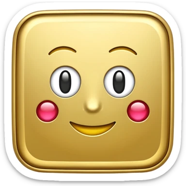 I need emoji "like" with a golden squarel  sticker