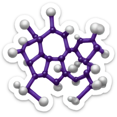 molecule sticker