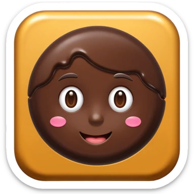 du chocolat emballé dans de l'aluminium sticker