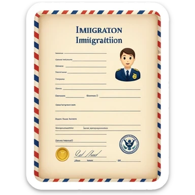 I-130 Approval sticker