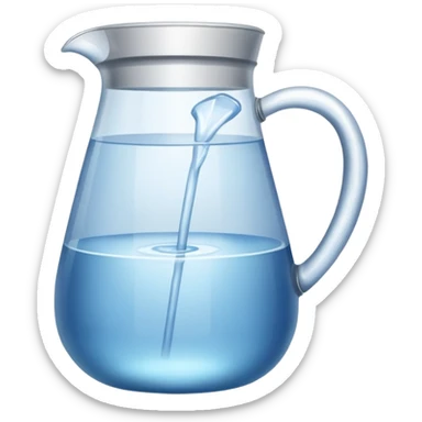 jug of water sticker
