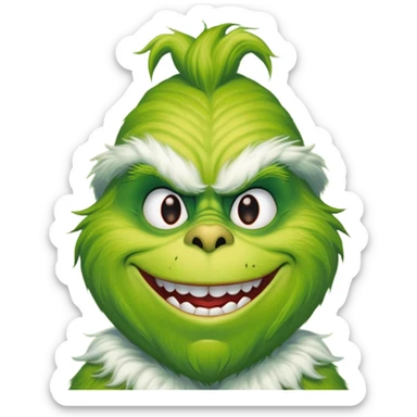 Grinch grand poaa sticker