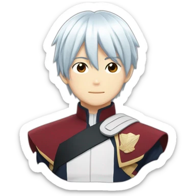Shoto todoroki my héro academya sticker