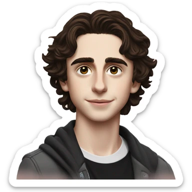 Timothée Chalamet sticker