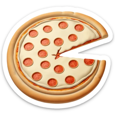 pizza dough sticker