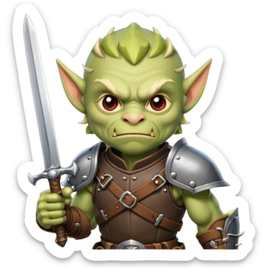 Goblin killer sticker