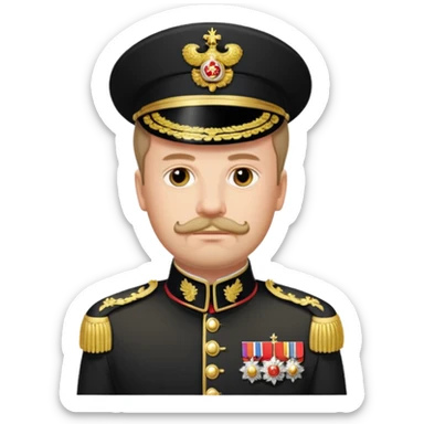 Emperor Alexander II sticker