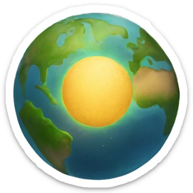 planeta tierra  sticker