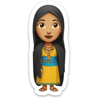 amazigh woman sticker