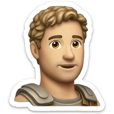 saludo romano sticker