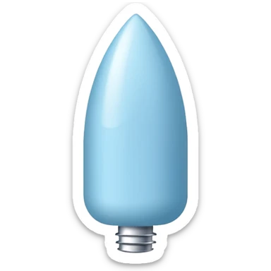 pastel blue bullet point sticker