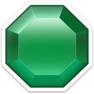 une émraude sticker