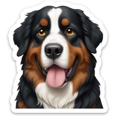 bernese mountain dog sticker