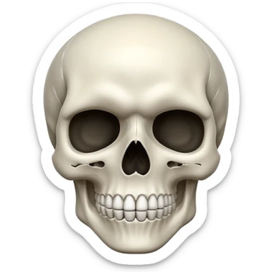 Skull 
 sticker