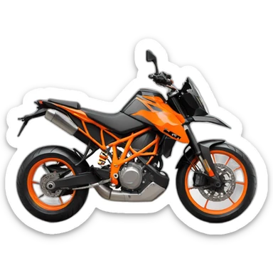 Supermotard ktm sticker