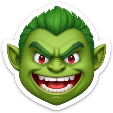 troll emoji sticker