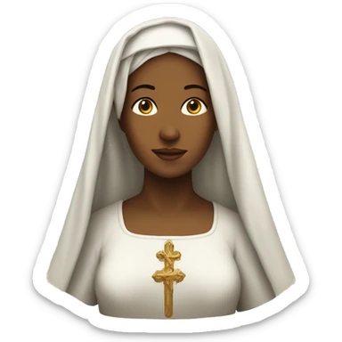 mother mary renaissance sticker