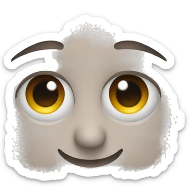 Rolling your eyes as if to show patience sticker