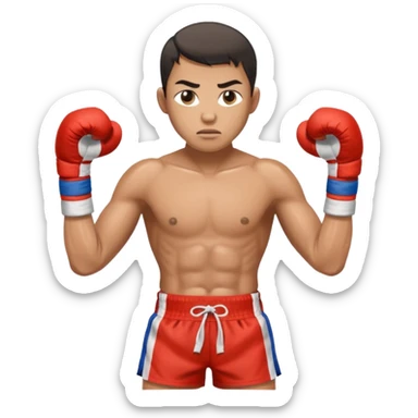 Muay thai sticker