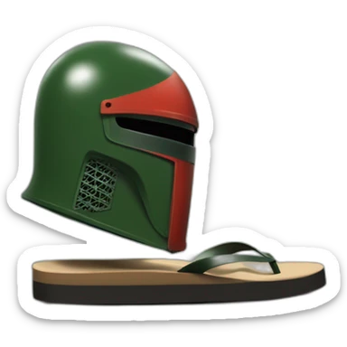 tachanka over flip-flop sticker