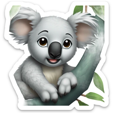Koala  sticker