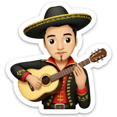 Mariachi Musician sticker