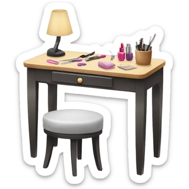 Manicure table  sticker