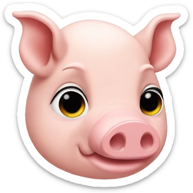 Pig sticker