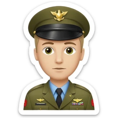 Make him an outfit that says sergeant unc  sticker