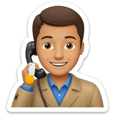 CHICO HABLANDO POR TELEFONO sticker