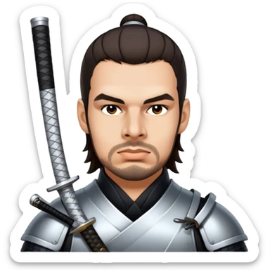 Modern Samurai sticker
