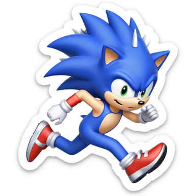 Sonic sticker