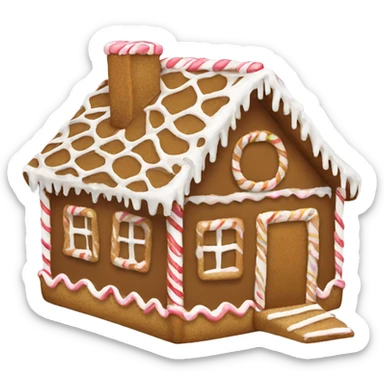gingerbread house  sticker