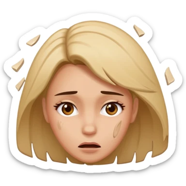 Woman thrown under bus sticker