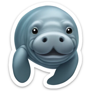 manatee  sticker