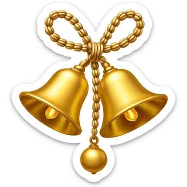 Ghungroo( many little bells in a rope twiste) sticker