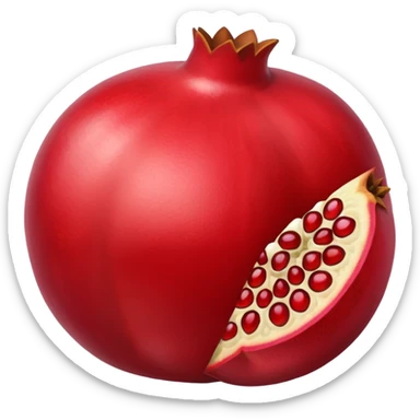 Pomegranate emoji sticker