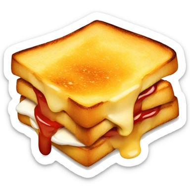 Grilled cheese sticker