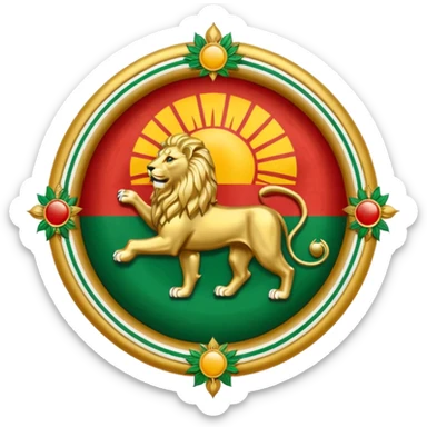 no just copy the persia flag from 100 years ago and just make it here sticker