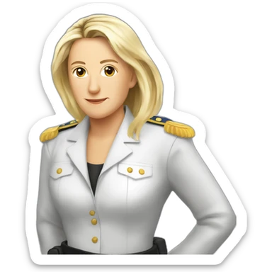 Marine lepen sticker