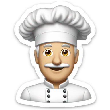 René cuisinier  sticker