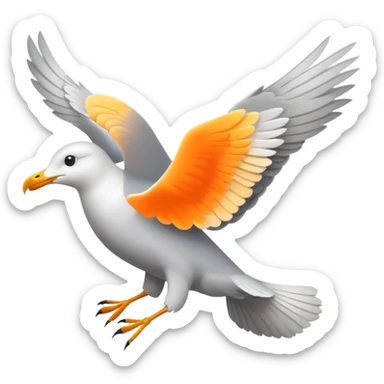 Seagull sticker