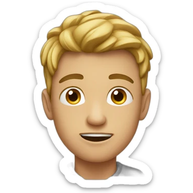 A teenage boy who pooed his pants sticker