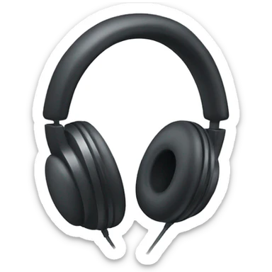 headphones with cord sticker
