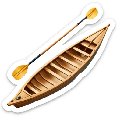 An icon showing a close-up of crossed oars, a sleek racing shell, and rippling water, symbolizing rowing. The design includes droplets in motion and a streamlined boat tip cutting through waves. Transparent background emphasizes strength, precision, and the spirit of competitive rowing sticker